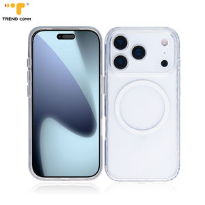 Bulk Acryl Magnet ring Kompatible Telefon hülle Schlanke kabellose Lade abdeckung mit eingebautem Ständer - Product Image 2