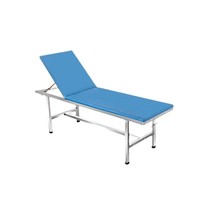 Multifunktionales Edelstahl-Krankenhausuntersuchungsbett mit Verstellbarer Rückenlehne für Medizinische Massage- und Physiotherapie-Behandlungen