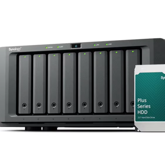 DS1825+ Enterprise 8-Bay NAS Storage Server Disk Array Private Cloud Backup Solution (Barebone)
