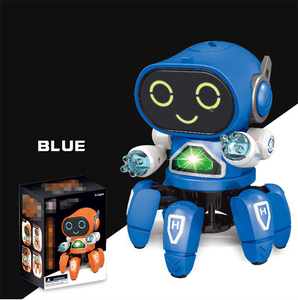 Dançando elétrico cantando movendo brinquedo robô LED - Product Image 4