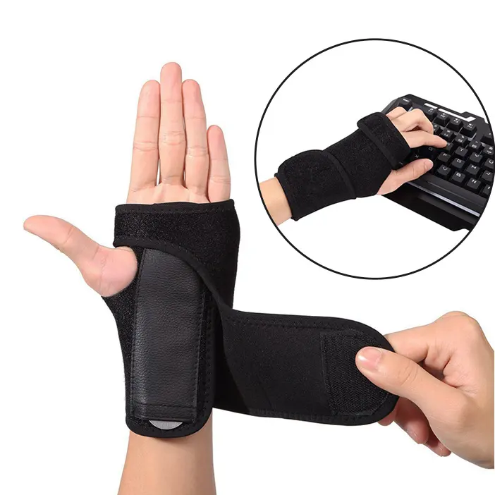 OEM all'ingrosso supporto per il polso stecca Palm Protector per prevenire distorsioni supporto per polso regolabile supporto per la mano per l'artrite