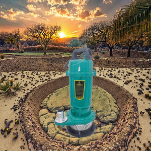 Bomba sumergible portátil OEM LB de 370W 0.5HP Bomba de agua de pozo profundo de baja presión - Product Image 3