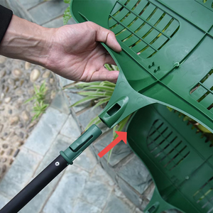 Outils de jardinage à long manche robustes Outils de jardinage Collecteur de <span class=keywords><strong>feuilles</strong></span> d'herbe - Product Image 5