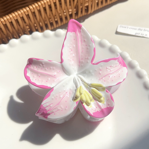 Japanese Sweet Girl <strong>Flower</strong> Hairpin <strong>Colorful</strong> Plastic Ball Head Plate and Shark Clip Daily Use 9cm Wholesale Female <strong>Hair</strong> <strong>Claws</strong> - Product Image 6