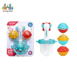 Ensemble de jouets de <span class=keywords><strong>bain</strong></span> pour bébé : pêche aquatique avec pelle et tortue flottante, jeu interactif de tirage pour baignoire, jeu sensoriel aquatique pour nourrissons - Product Image 4