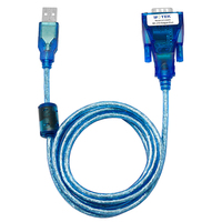 Cable Convertidor RS232 a USB UOTEK Popular con Blindaje Trenzado y Revestimiento de PVC, Chip PL, Personalizable UT-810N