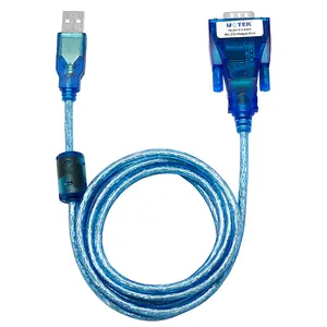 UOTEK populer RS232 ke USB Converter RS 232 kabel seri dengan PL Chip aksen kustomisasi UT-810N