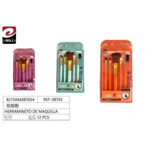 Boz Ya Makeup Brushes 12 Pcs Set Professional Cosmetic Tools For Face Application - Product Image 1