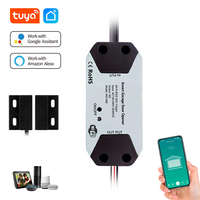 SIXWGH Smart Life - Abrepuertas de Garaje Automático con Control Remoto WiFi, Control por Voz, Compatible con Alexa y Google Home, No Requiere Hub
