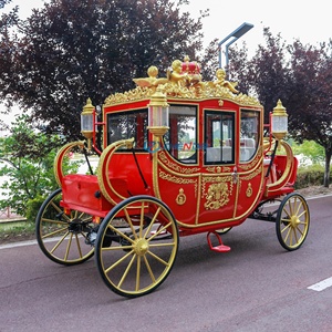 Carruaje de Caballos Eléctrico de Alta Calidad, Estilo Cenicienta, sin Caballos, en Venta, Precio de Fábrica - Product Image 5