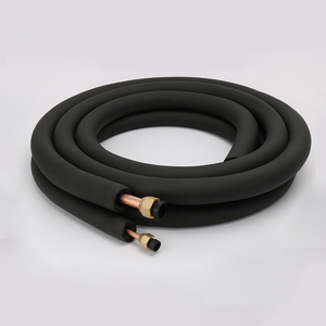 1/4 "+ 3/8" 1HP система кондиционера холодильная изоляция медная труба Соединительная гибкая труба резиновый шланг - Product Image 5