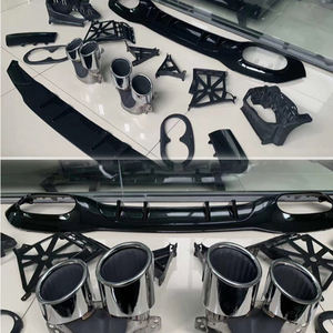 Diffuseur arrière <span class=keywords><strong>A45</strong></span> en plastique ABS durable, <span class=keywords><strong>prix</strong></span> d'usine, nouveau, embout de tuyau d'échappement <span class=keywords><strong>AMG</strong></span> pour Classe A W177 2019-2025, finition brillante sport - Product Image 6