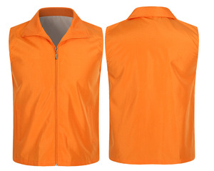 Gilet de travail personnalisable avec logo noir pour les institutions de formation et d'éducation bénévoles, les activités de team building, les barbiers, uniforme unisexe - Product Image 4