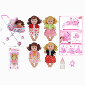 Carro de aleación IC de 14 pulgadas para niños pequeños al por mayor, muñeco <span class=keywords><strong>reborn</strong></span> de la vida real, muñecos realistas de silicona suave para bebés - Product Image 4