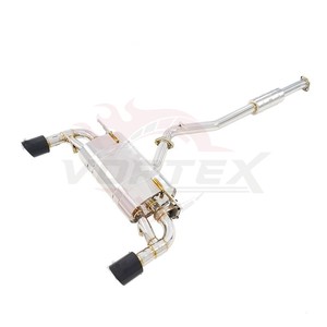 Échappement Valvetronic Vortex SS304 compatible avec Subaru BRZ Toyota GT86 2.0L Performance Racing Catback - Product Image 4