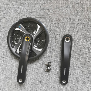 Pédalier de vélo Shimano FC-TX801 pour route et VTT, pédalier de vélo, 44-32-22T, 8 vitesses, pédalier avec roue libre à dents - Product Image 1
