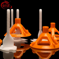 Système de nivellement de carreaux en plastique / Clips et cales pour carreaux de céramique / Outils d'installation / Croisillons d'espacement pour carreaux