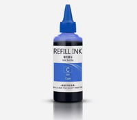 OCBESTJET 100ML/Bouteille Encre de recharge universelle pour imprimante jet d'encre Epson L3251 L3258 L1300 L8188 L3219 L5158 L5168 L2367 L8050