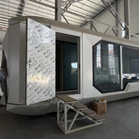 Cabane Apple Extérieure Étanche, Tiny House Insonorisée, Chambre d'Hôtel Capsule Préfabriquée pour Hôtel Glamping en Station Balnéaire Scénique et Hébergement en Gîte
