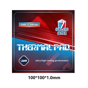 Almohadilla Térmica SUBZERO SEVEN 7 <span class=keywords><strong>de</strong></span> 20W/mk, 0.5-3mm, <span class=keywords><strong>de</strong></span> Silicona No Conductiva, Suave, con Doble Película Autoadhesiva para <span class=keywords><strong>PC</strong></span>, PS5, SSD, <span class=keywords><strong>GPU</strong></span> - Product Image 3