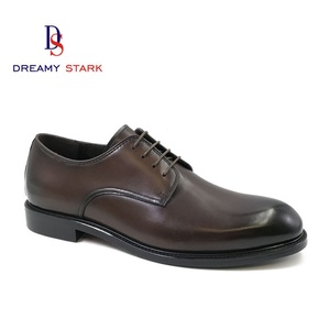 Chaussures classiques faites à la main de haute qualité, design bicolore, cuir véritable, confortables, légères, respirantes, à lacets, logo personnalisé, marque - Product Image 1