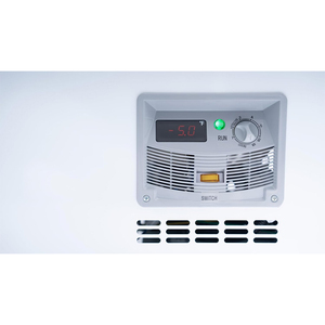 Congelador comercial tipo isla con vidrio curvo deslizante de 78 pulgadas para exhibición de alimentos congelados en comercios minoristas. - Product Image 3
