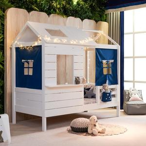 Bambini in legno singolo bambino <span class=keywords><strong>Montessori</strong></span> Baby casa <span class=keywords><strong>letto</strong></span> con cassetto bambini 2 piano divano letti telaio gemello per le ragazze con lo stoccaggio - Product Image 1