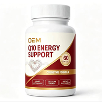 Gélules molles de Coenzyme Q10 PQQ OEM, Gommes vitaminées pour adultes pour les soins nutritionnels quotidiens, Fourniture sous marque privée