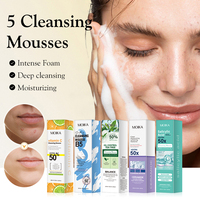 Mousse Nettoyante Vitamine C MOIKA 150ml en Gros avec Brosse en Silicone pour Nettoyage en Profondeur & Éclaircissement Usine GMPC OEM/ODM