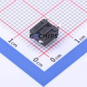 TC-6601-4.3-260G Tactile Switch SMD-4P,6x6mm Switch Single Pole Single Throw Round Button 2.6N Vertical Mount - Product Image 2