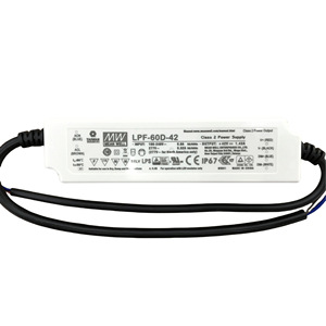 มีนเวลล์ LPF-60D-54 ไดรเวอร์ LED กระแสคงที่ 60W สำหรับอุปกรณ์ไฟส่องสว่างโฆษณา - Product Image 1