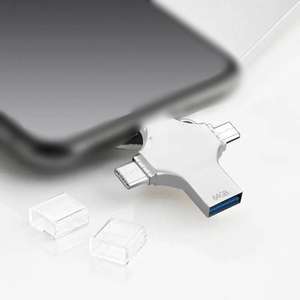 4 in 1 Type C OTG USB drive2GB 8GB 32G 16G64G 256GB Pendrive 1G USB drive stick Personalized gift Mini USB drive 128GB - Product Image 1