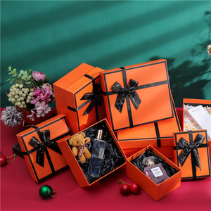 Caja <span class=keywords><strong>de</strong></span> Regalo Rectangular <span class=keywords><strong>de</strong></span> Cartón para Perfume y Lápiz Labial, con Forro <span class=keywords><strong>de</strong></span> <span class=keywords><strong>Rafia</strong></span>, Estilo Fresco, Cielo Estrellado Negro, Inserto <span class=keywords><strong>de</strong></span> Esponja Cosmética - Product Image 5