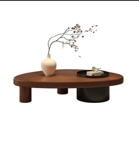 Table basse en bois massif, table à thé, salon, maison, forme spéciale, nouvelle table basse simple
