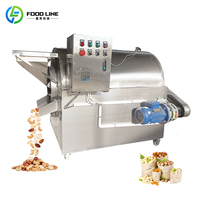 Industriële batchrooster voor 200 kg, grote capaciteit, professionele verwerking van palmpitten, notenroostermachine