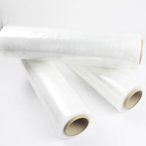 Big Rolls <b>Shrink</b> Wrap Pallet Lldpe <b>Plastic</b> Roll Transparent Hand Stretch Film - Product Image 1