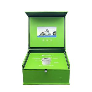 Usine directement tiroir panneau LCD vidéo boîte d'emballage cadeau vidéo boîte vidéo - Product Image 2