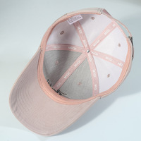 Nouvelle casquette de baseball pour femme à calotte rigide, en velours flocon de neige et PVC, avec broderie de lettres coréennes, style vintage sportif, chapeau de soleil, vente en gros