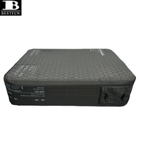 Matelas Gonflable Robuste avec Pompe Électrique Intégrée, Lit Surélevé de 40 cm pour le Camping en Plein Air et les Invités à Domicile