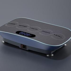 Portable Whole Body Vibration Platform Machine Electromagnetic Vibrating Plate <b>Exercise</b> Device for Home Gym Yoga - Product Image 6