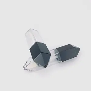 9ml ucuz fiyat Pentagon siyah plastik dudak parlatıcısı tüp