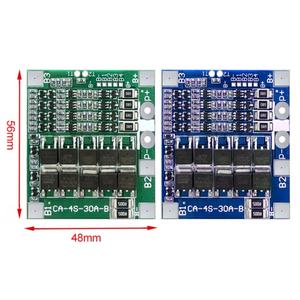 CA-4S-30A-B บอร์ดป้องกันแบตเตอรี่ลิเธียม 4 ซีรีส์ 3.7V บอร์ดป้องกันแบตเตอรี่ลิเธียมไอรอนฟอสเฟต 3.2V พร้อมระบบบาลานซ์ 30A - Product Image 2