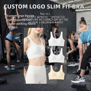Sujetador Deportivo Inalámbrico sin Costuras con Logotipo Personalizado para Mujer, Transpirable y Ligero, para Yoga, Gimnasio y Fitness - Product Image 2