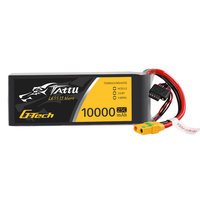 Batterie Lipo G Tech Tattu 10000mAh 4S 25C 14.8V pour Tricopter, Quad Copter, Quadcopter, Drone Thermique