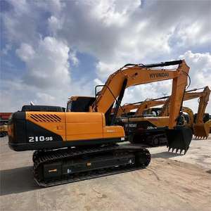 BUEN TRABAJO HYUNDAI 210 220 Excavadora Hyundai Robex 210-9s Excavadora sobre orugas Hyundai 150 210 220 Maquinaria de segunda mano - Product Image 2