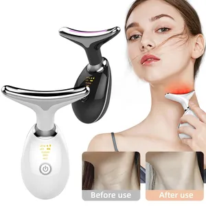 2024 Multi-function EMS Skin Tighten Beauty Device Anti Wrinkle Double Chin Remover electric Neck Face Lifting Massager device