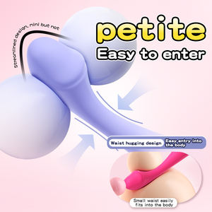 Vibratore Punto G in Silicone Liquido Morbido e Liscio Multifunzionale con 10 Frequenze di Vibrazione Massaggiatore per Stimolazione Clitoridea - Product Image 4