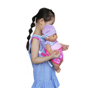 Poupée Reborn de 18 pouces faite à la main pour bébé fille avec sangles en peluche pour enfants, <span class=keywords><strong>porte</strong></span>-jouet modèle de bonne qualité - Product Image 3