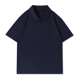 Polo de Manga Corta de Algodón Puro de 200g para Niños, Camiseta de Algodón con Cuello, Logotipo Personalizable - Product Image 4