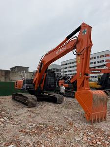 Excavadora de segunda mano Hitachi ZX210 de tamaño mediano, excavadora de cadenas Hitachi original de 21 toneladas en stock. - Product Image 3